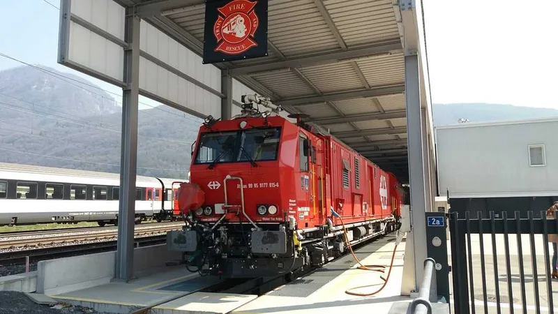 Visita del Comitato al Treno Pompieri FFS Melide 18.03.2023